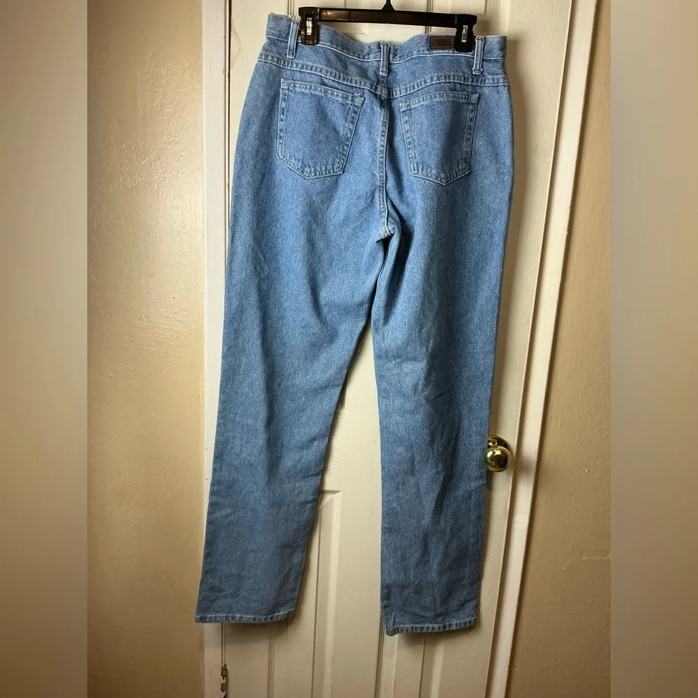 Lee Light Blue Men's Straight Leg Jeans - Picture 2 of 4